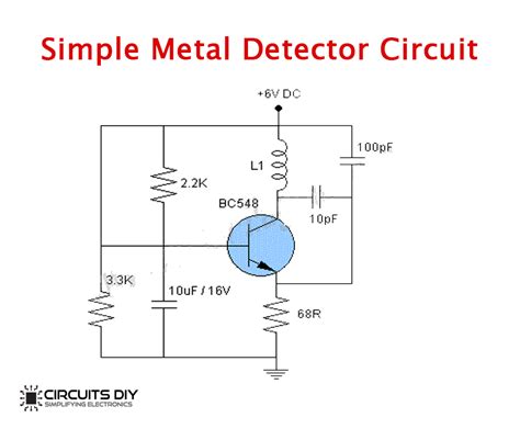 metal detector diagram